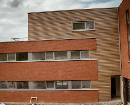 bardage en bois horizontal a liege