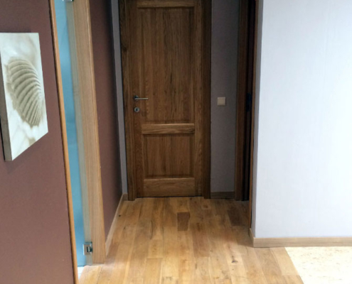 parquet et portes interieures en bois